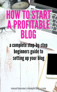 How to start a profitable blog