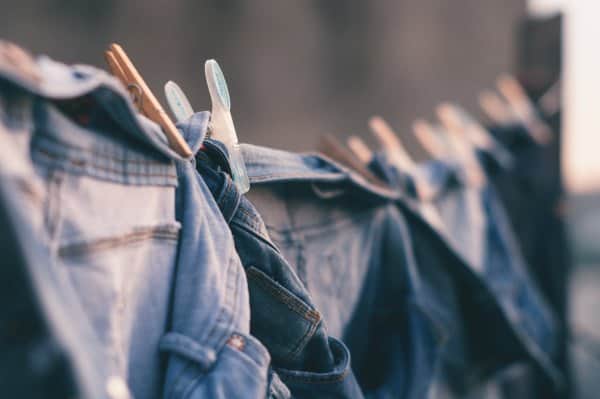 Live better on less money by line drying your clothes.