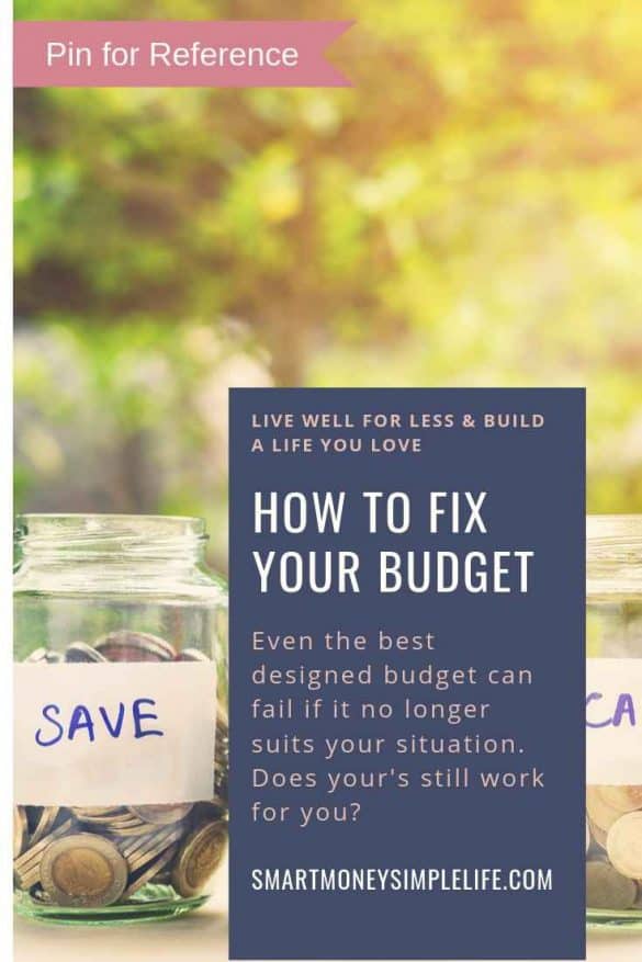 How to Fix Your Budget - Smart Money, Simple Life